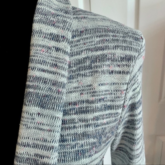 Oliver Bonas white and blue Sweater Cardigan - Picture 2 of 6